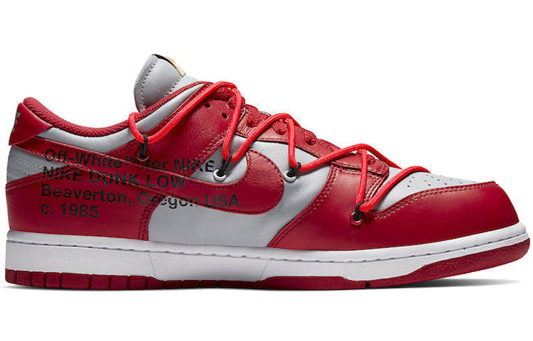 Nike x Off-White Dunk Low ‘University Red’