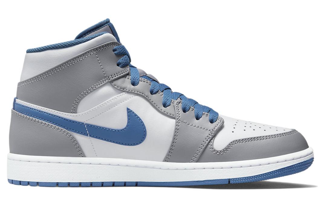 Air Jordan 1 Mid ‘Cement Grey True Blue’
