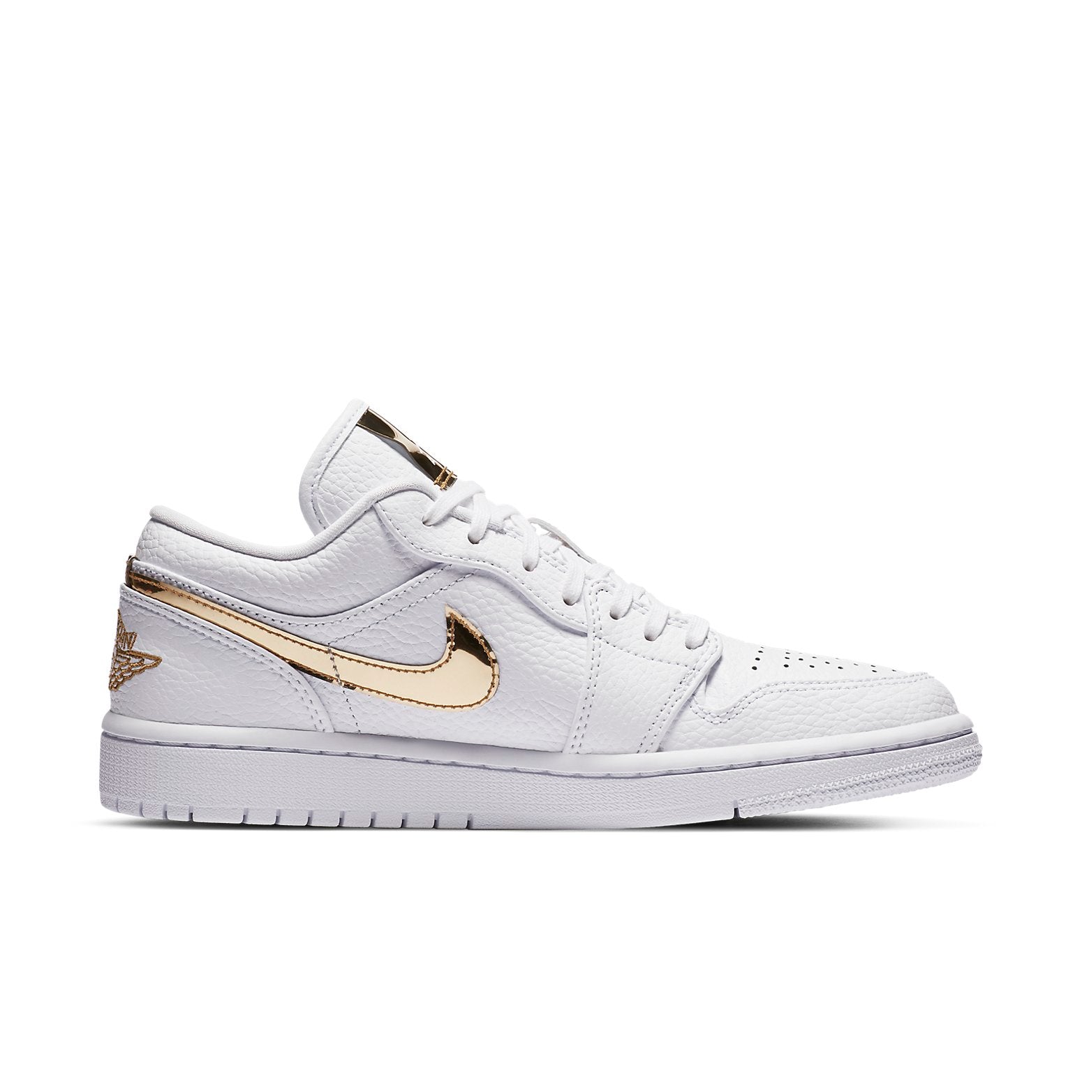 Air Jordan 1 Retro Low ‘White Metallic Gold’