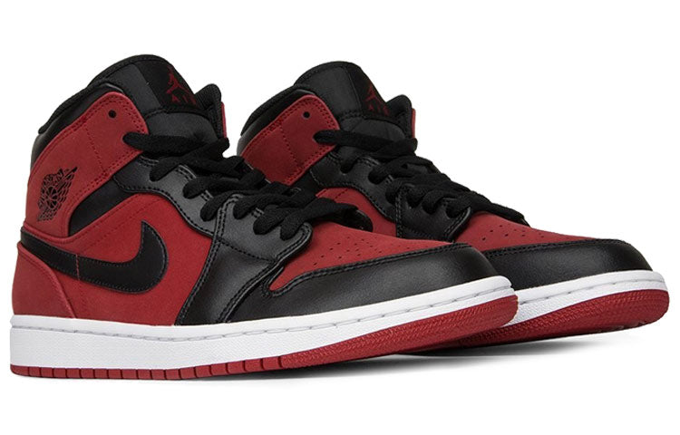 Air Jordan 1 Mid ‘Reverse Banned Gym Red Black’