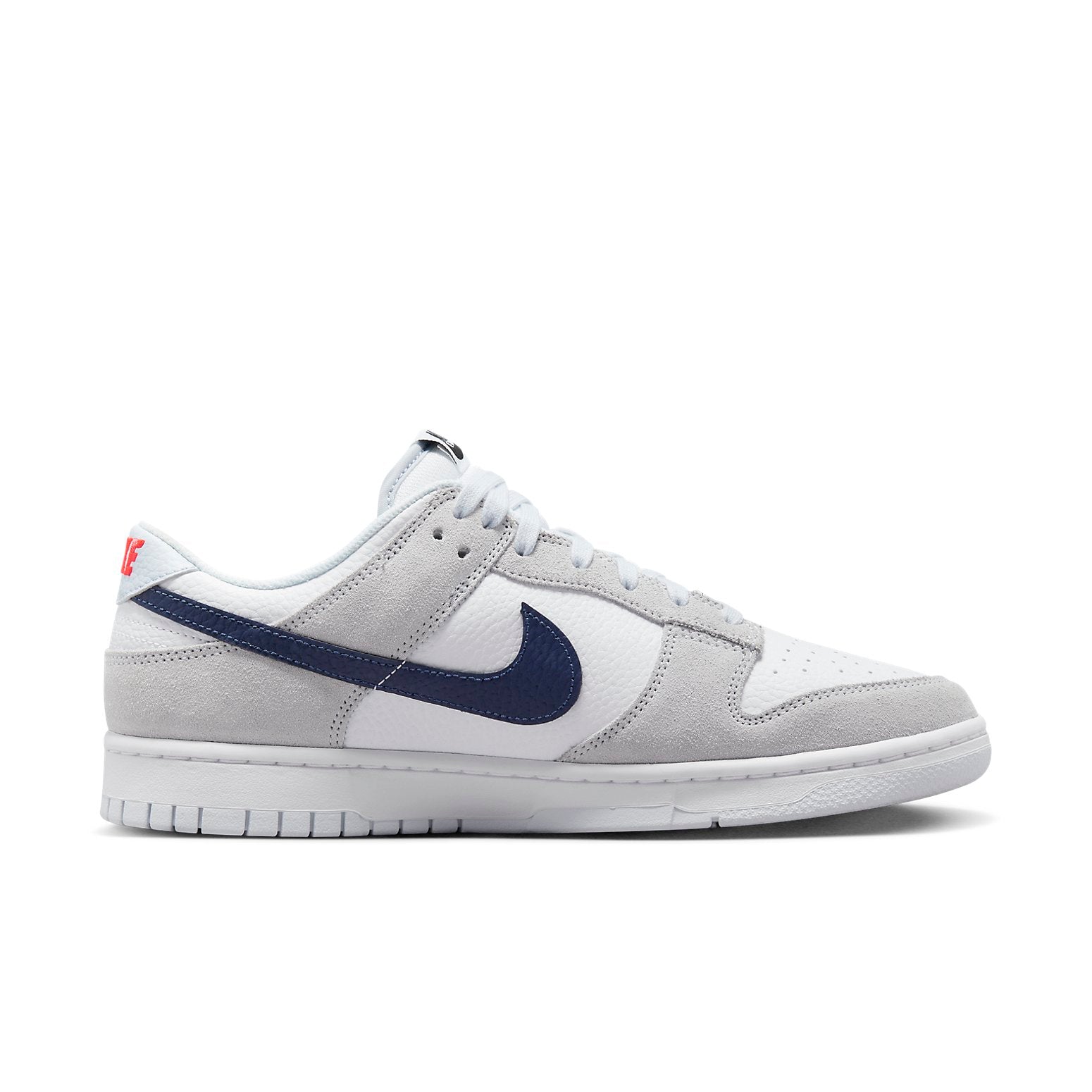Nike Dunk Low ‘Mini Swoosh – White Grey Navy Aqua’