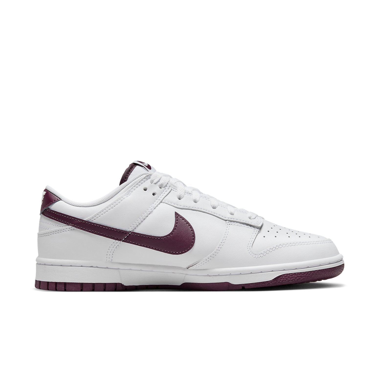 Nike Dunk Low Retro ‘White Night Maroon’