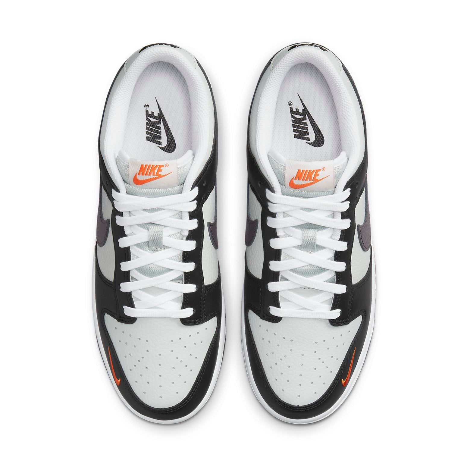 Nike Dunk Low ‘Black Total Orange Mini Swoosh’