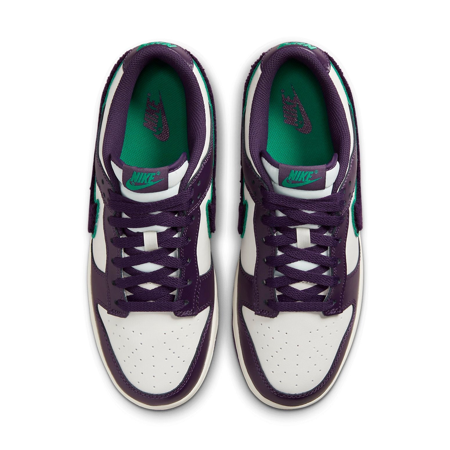 Nike Dunk Low ‘Chenille Swoosh – Grand Purple’