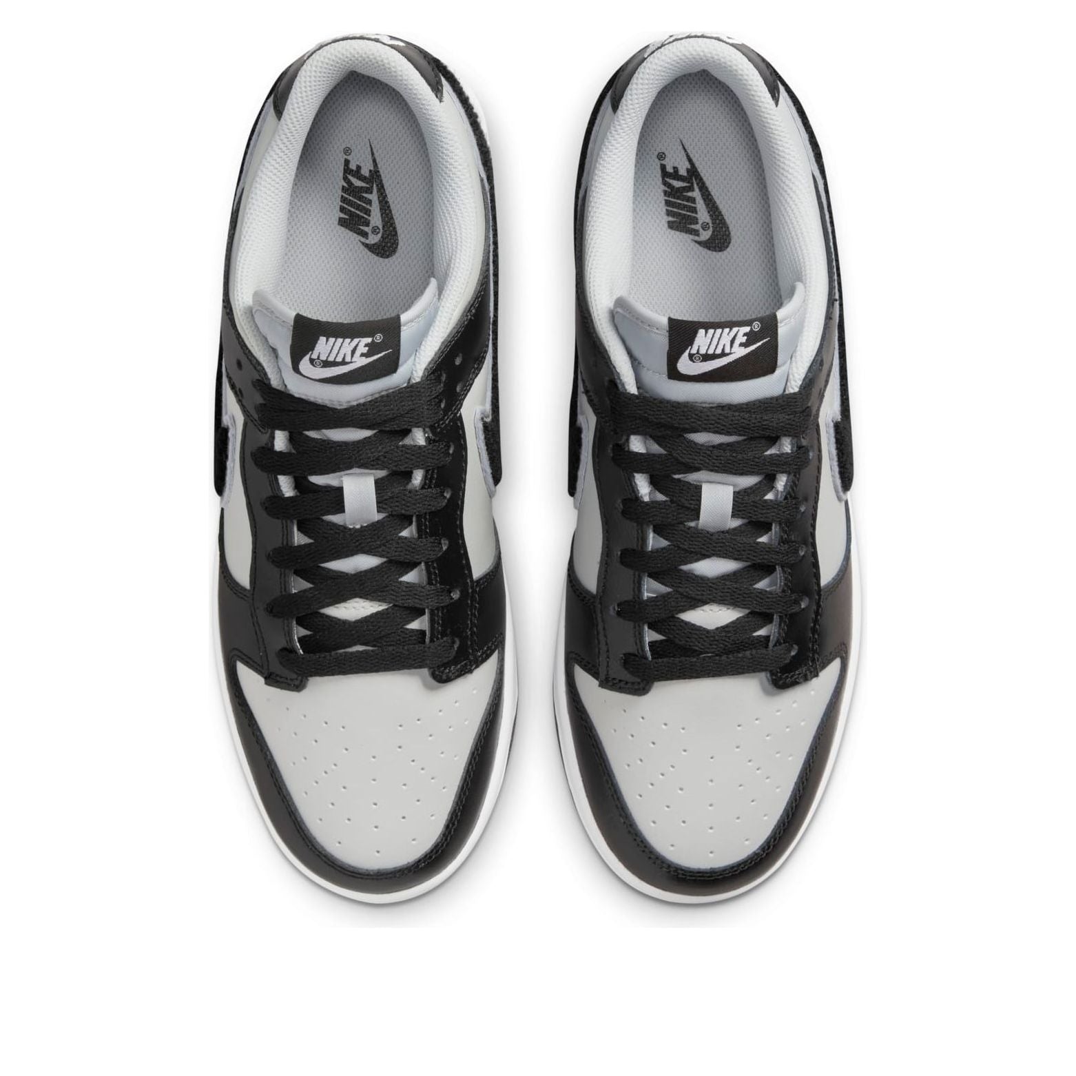 Nike Dunk Low ‘Chenille Swoosh – Black Grey Fog’