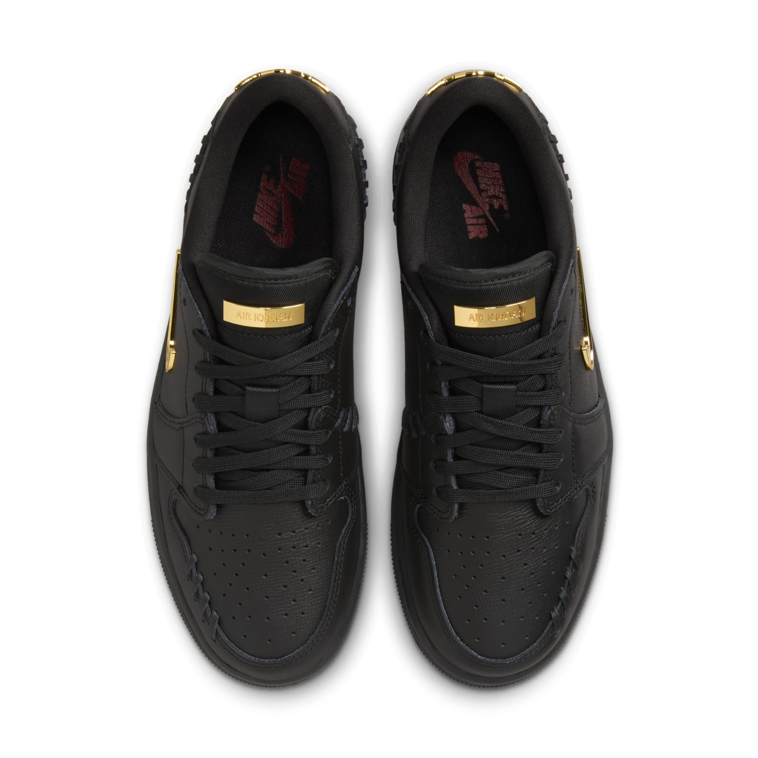 Air Jordan 1 Low Method of Make ‘Black Metallic Gold’
