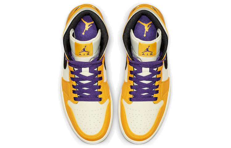 Air Jordan 1 Mid ‘Lakers Gold’