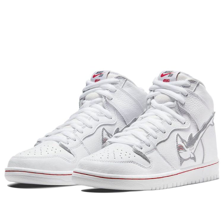 Nike x Oski SB Dunk High Shark ‘White Grey’