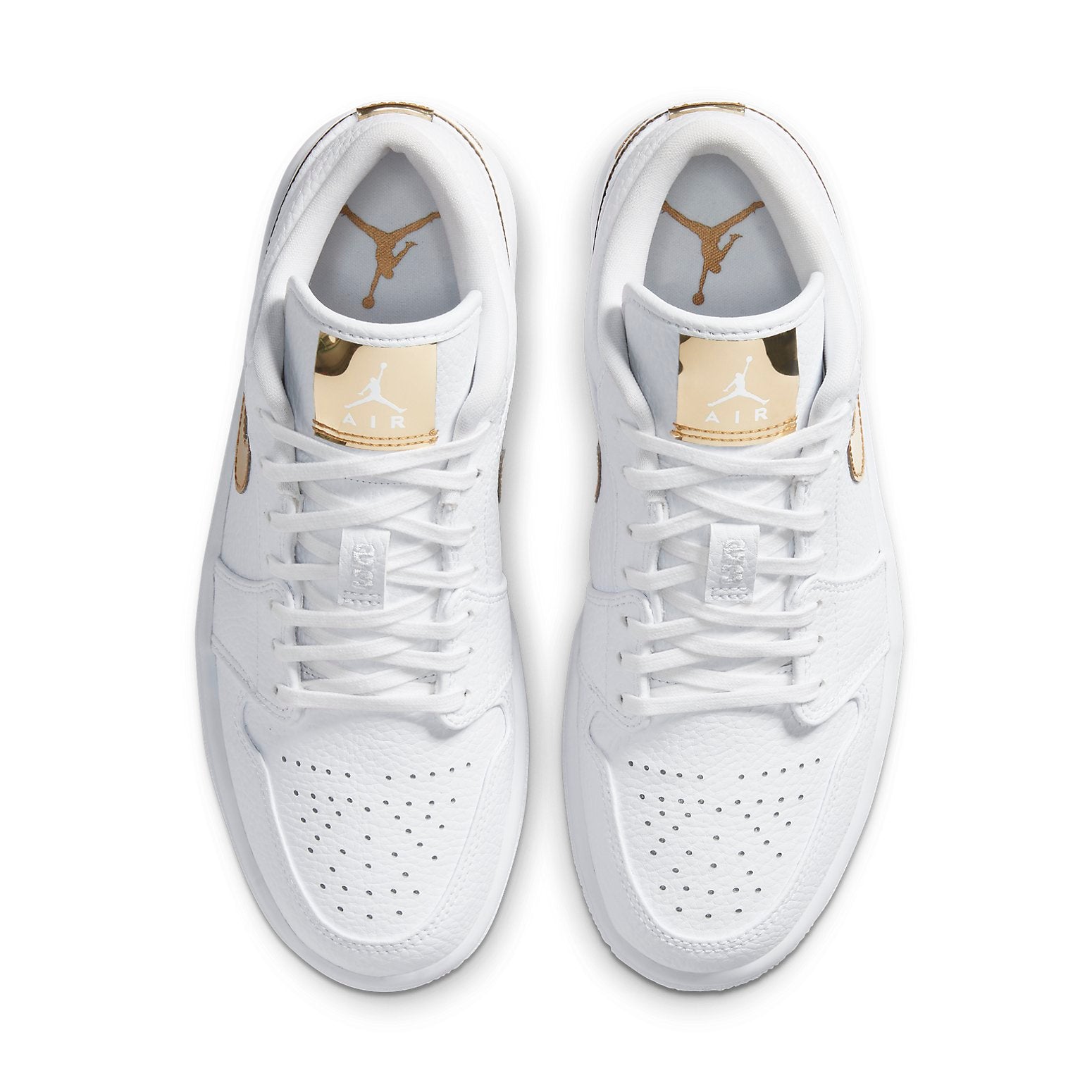 Air Jordan 1 Retro Low ‘White Metallic Gold’