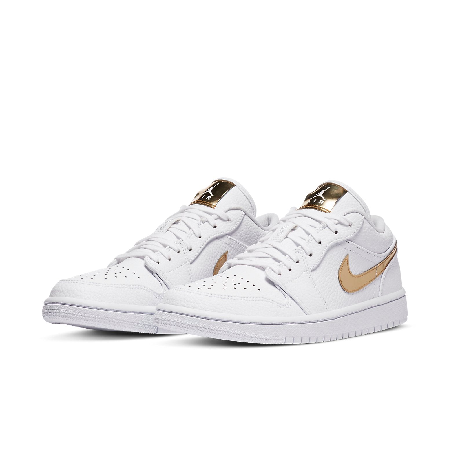Air Jordan 1 Retro Low ‘White Metallic Gold’