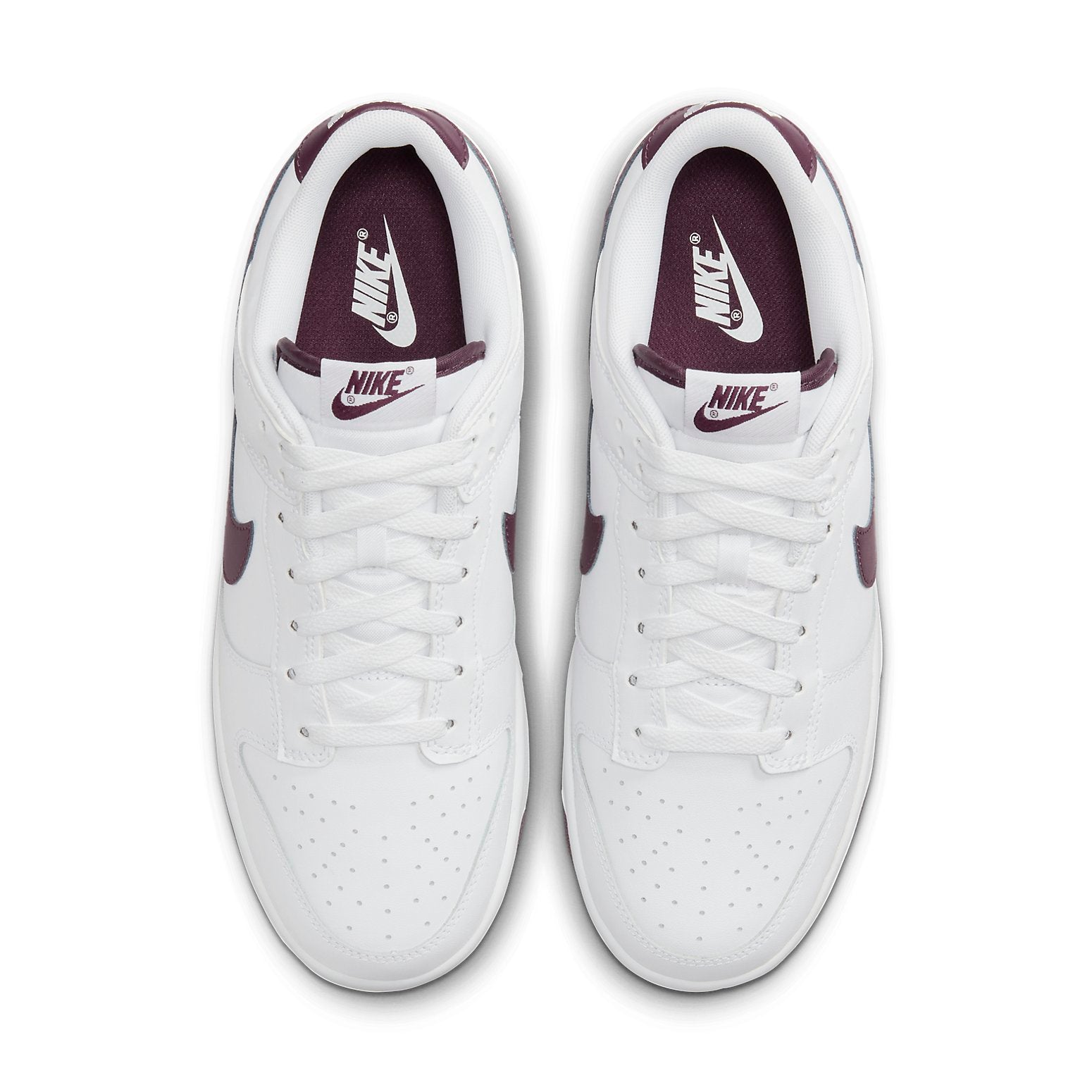Nike Dunk Low Retro ‘White Night Maroon’
