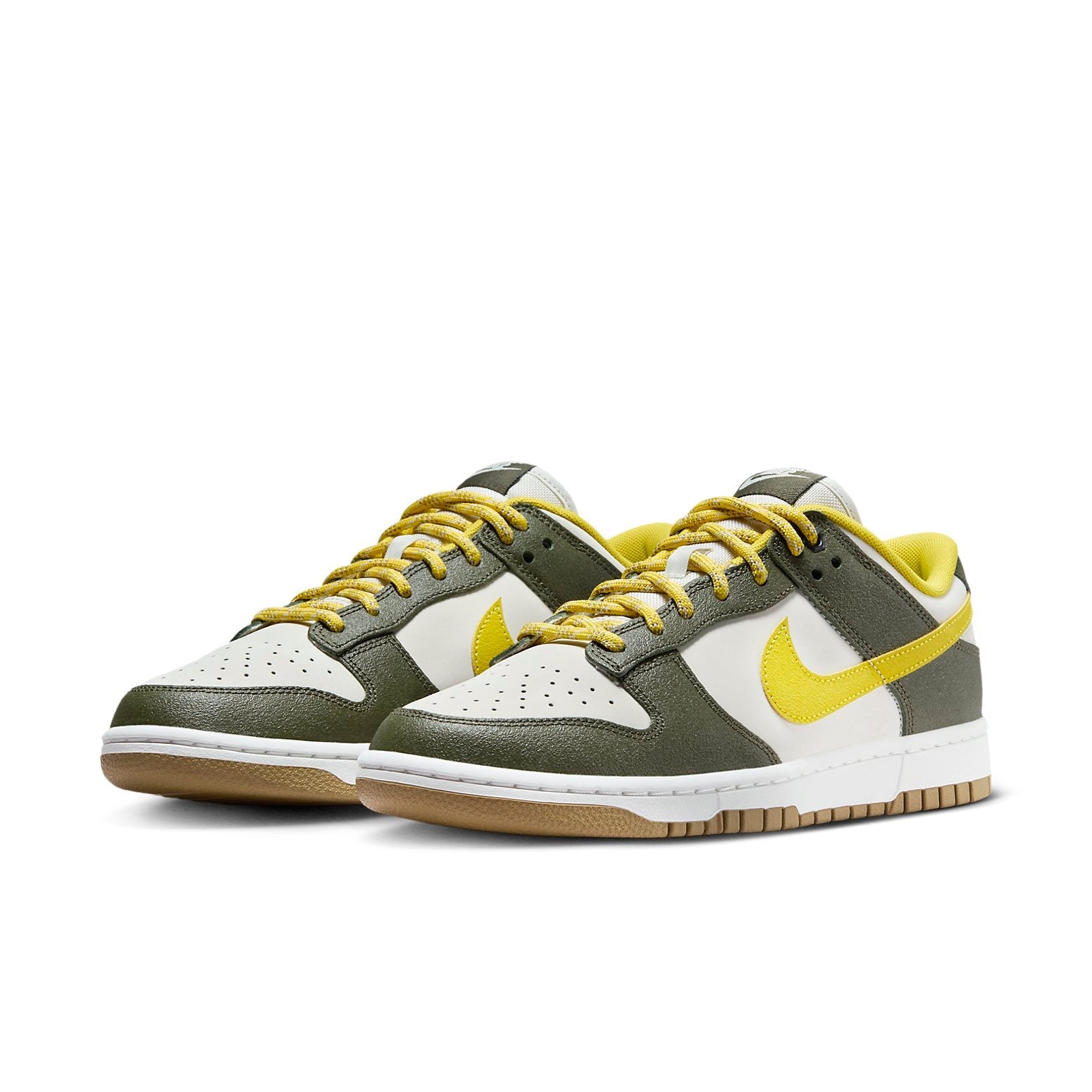 Nike Dunk Low Retro PRM ‘Cargo Khaki Vivid Sulfur’