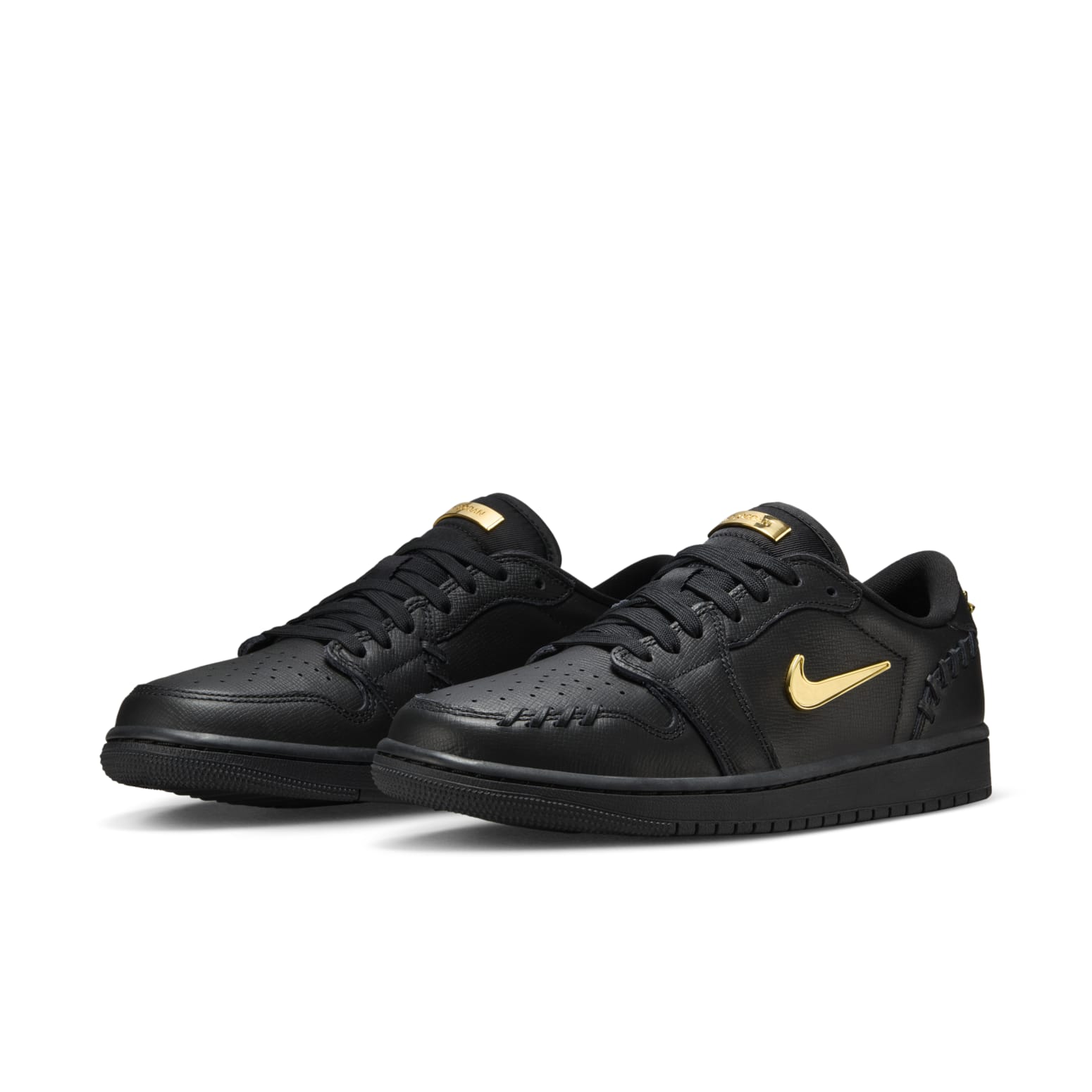 Air Jordan 1 Low Method of Make ‘Black Metallic Gold’