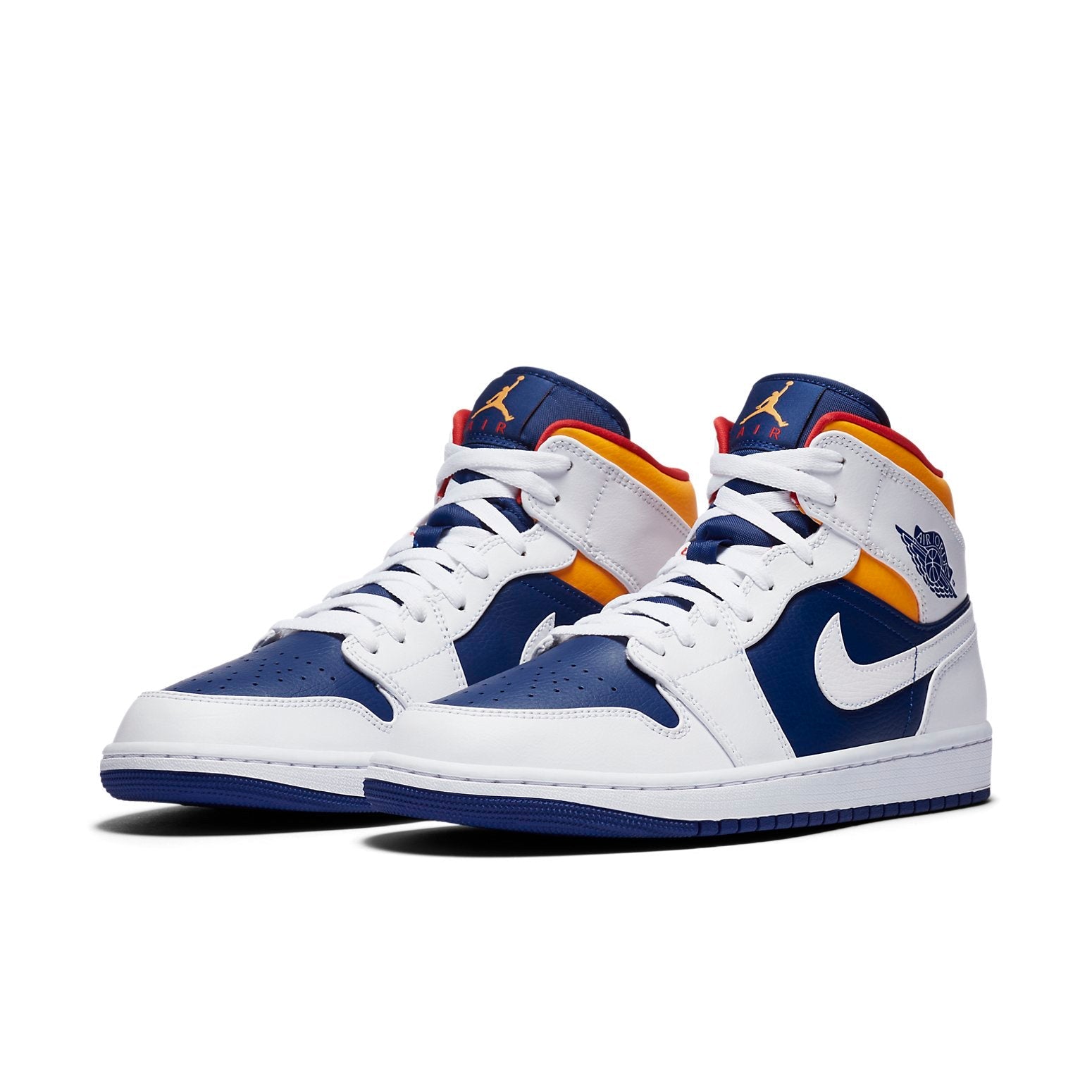 Air Jordan 1 Mid ‘White Deep Royal Blue’