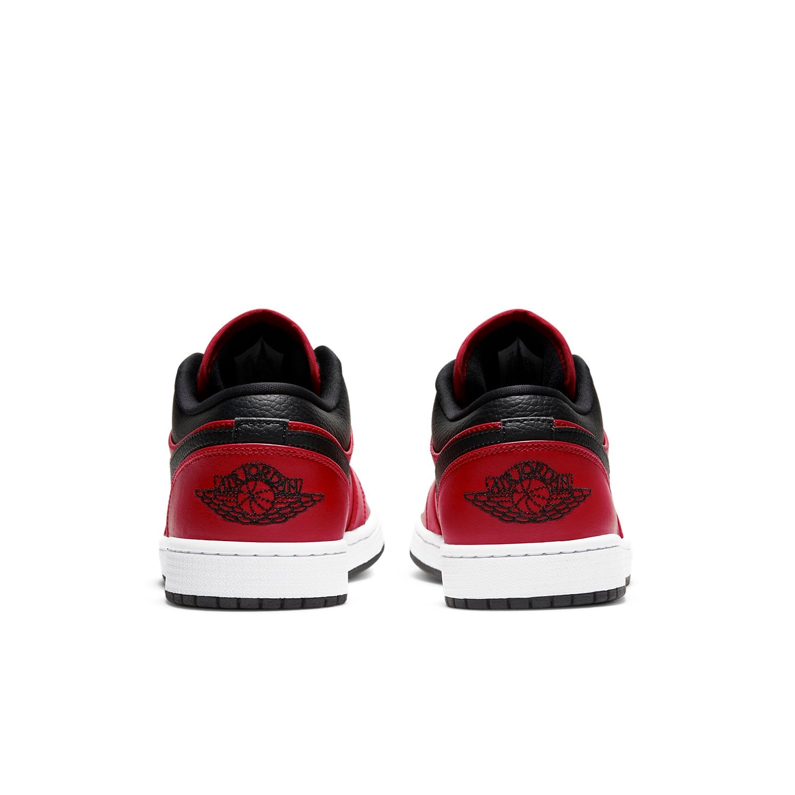 Air Jordan 1 Low ‘Reverse Bred Pebbled Swoosh’