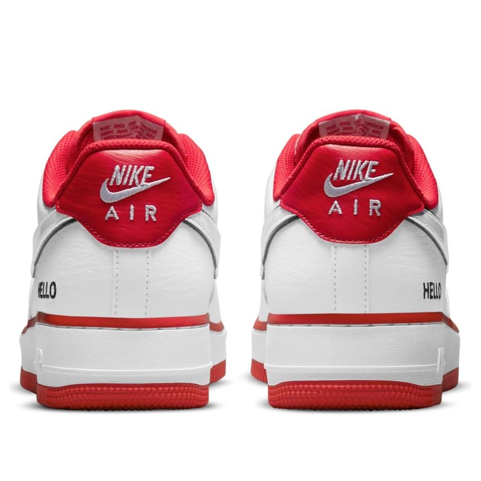 Nike x Urbanstar Air Force 1 ’07 LX ‘HELLO Pack – White University Red’
