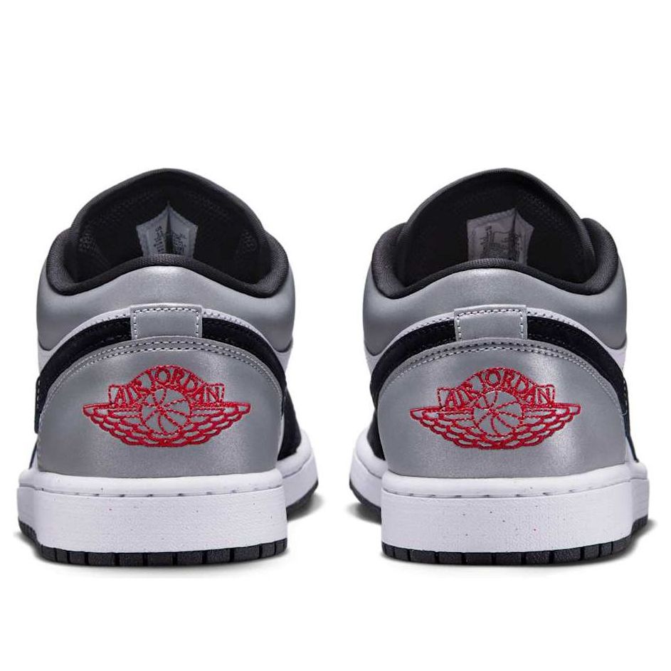 Air Jordan 1 Low SE ‘White Fire Red Black Matte Silver’