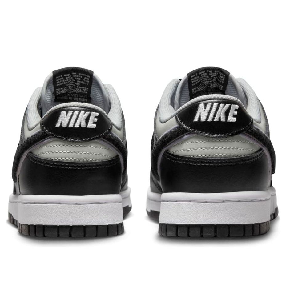 Nike Dunk Low ‘Chenille Swoosh – Black Grey Fog’