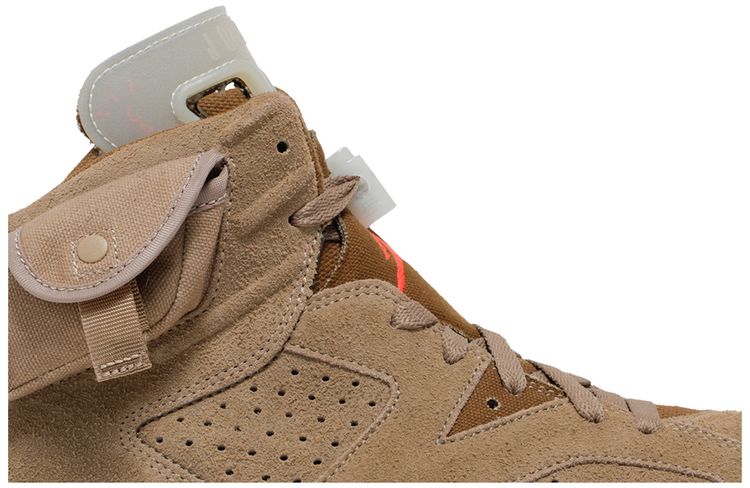 Travis Scott Air Jordan 6 Retro British Khaki DH0690-200 Collector's Edition