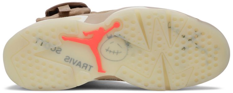 Travis Scott Air Jordan 6 Retro British Khaki DH0690-200 Collector's Edition