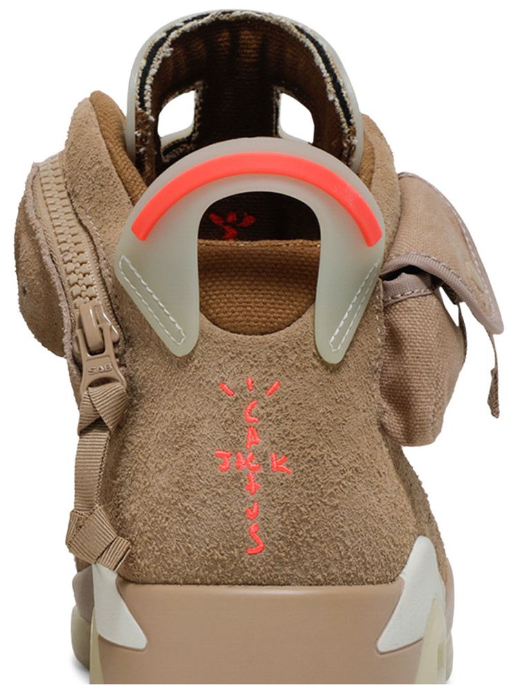 Travis Scott Air Jordan 6 Retro British Khaki DH0690-200 Collector's Edition