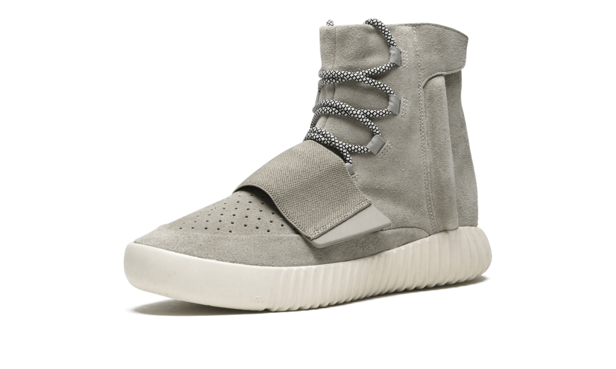 Yeezy Boost 750 Light Brown Premium Suede High-Top Sneakers with Boost Comfort