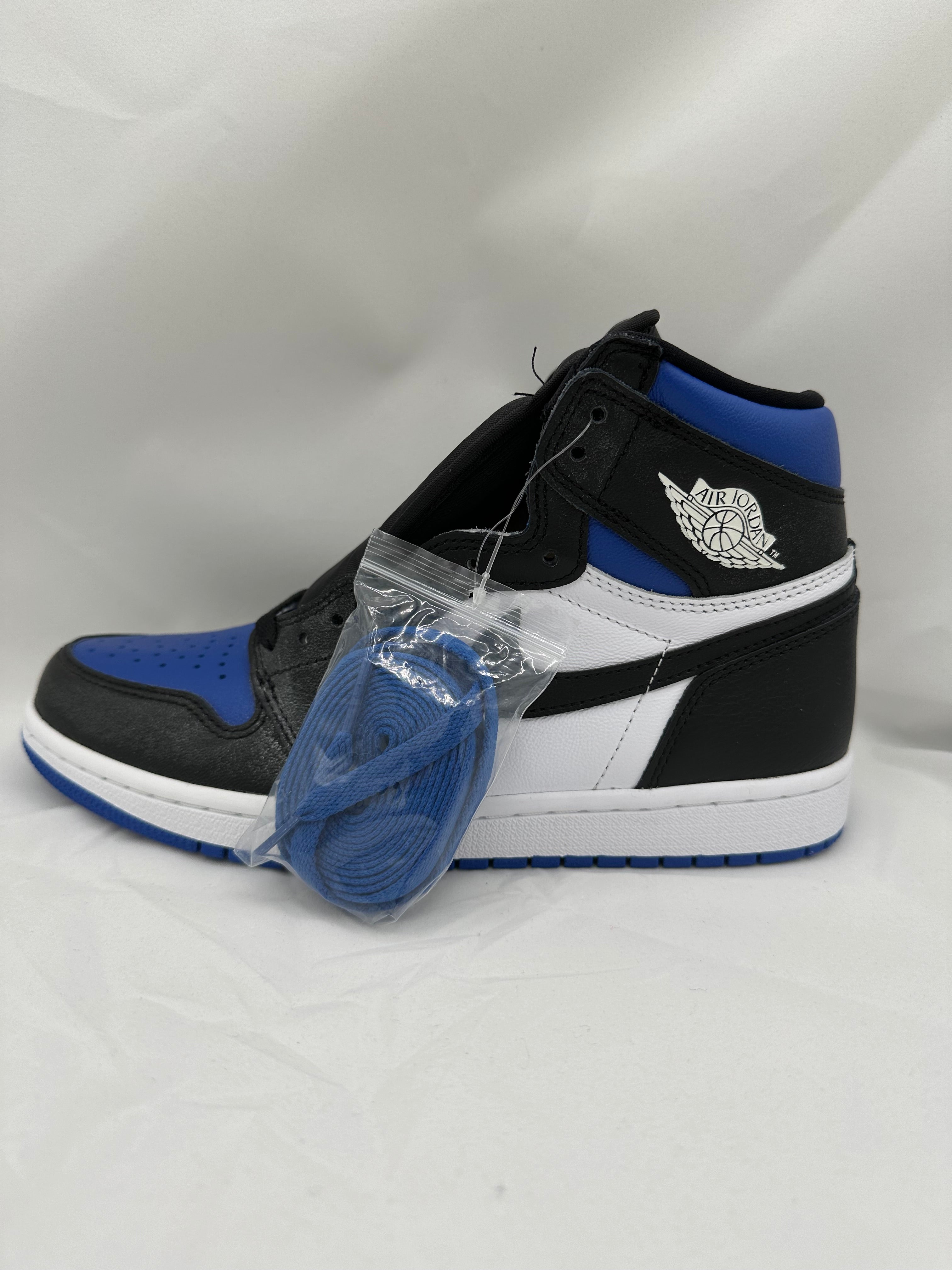 Iconic Air Jordan 1 Retro High OG Royal Toe Premium Leather Sneaker