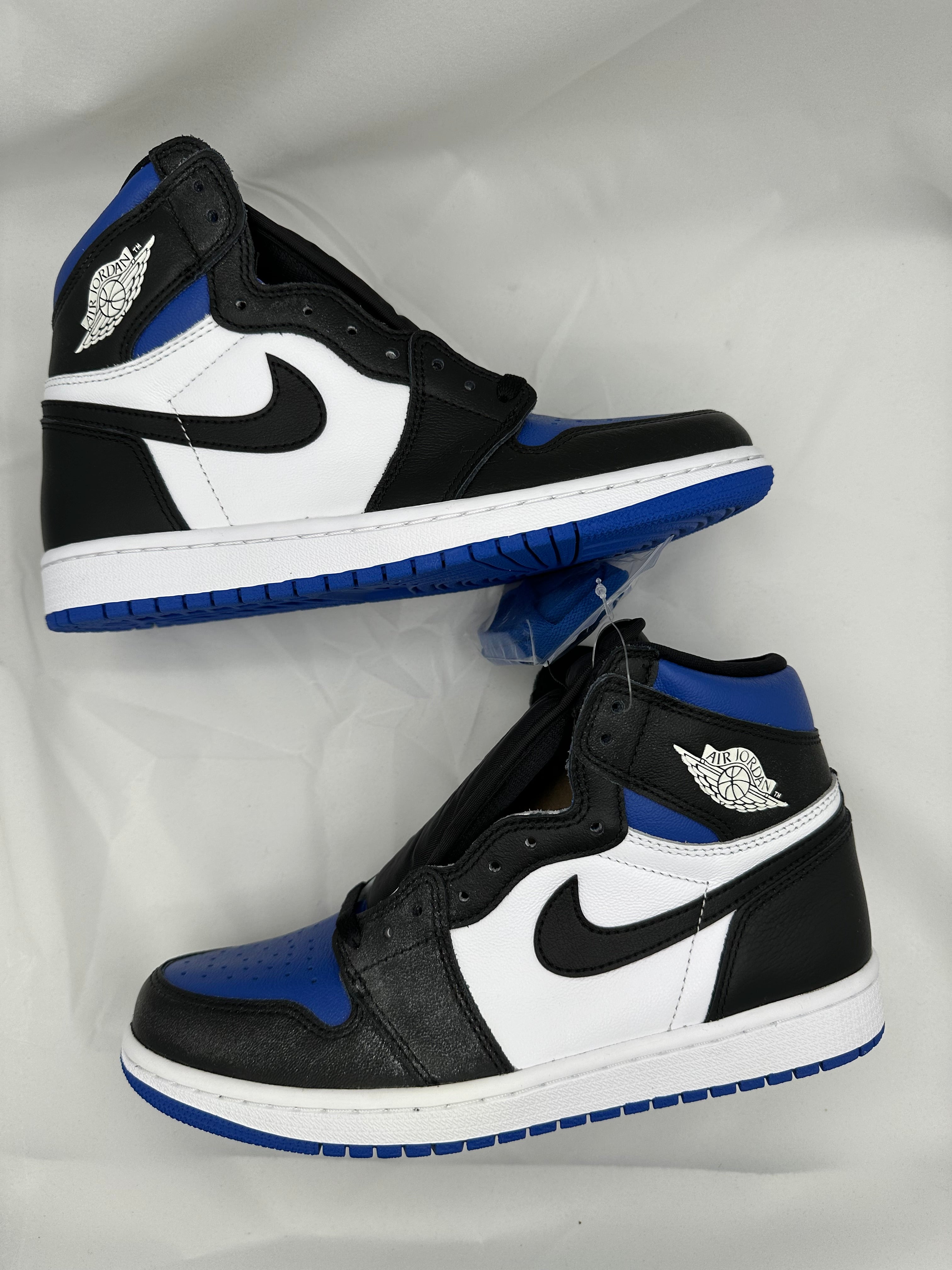 Iconic Air Jordan 1 Retro High OG Royal Toe Premium Leather Sneaker