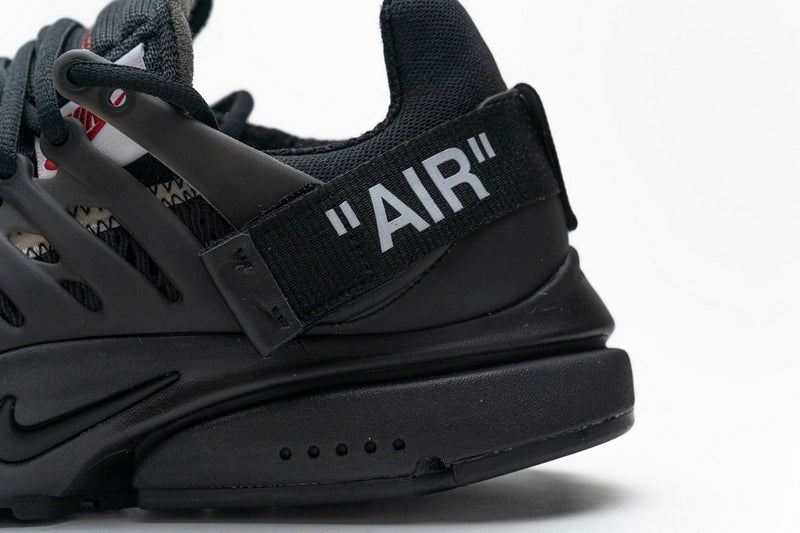 OFF-WHITE x Nike Air Presto Black Ultra-Light Breathable Streetwear Sneaker Shoes