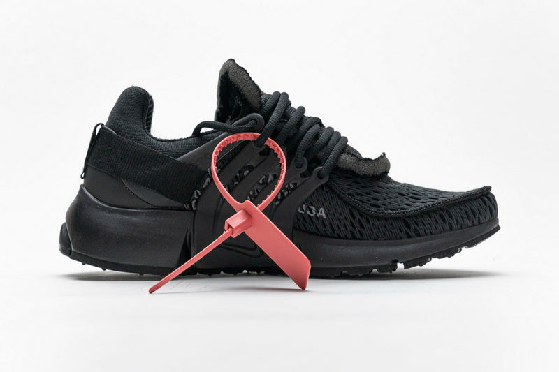 OFF-WHITE x Nike Air Presto Black Ultra-Light Breathable Streetwear Sneaker Shoes
