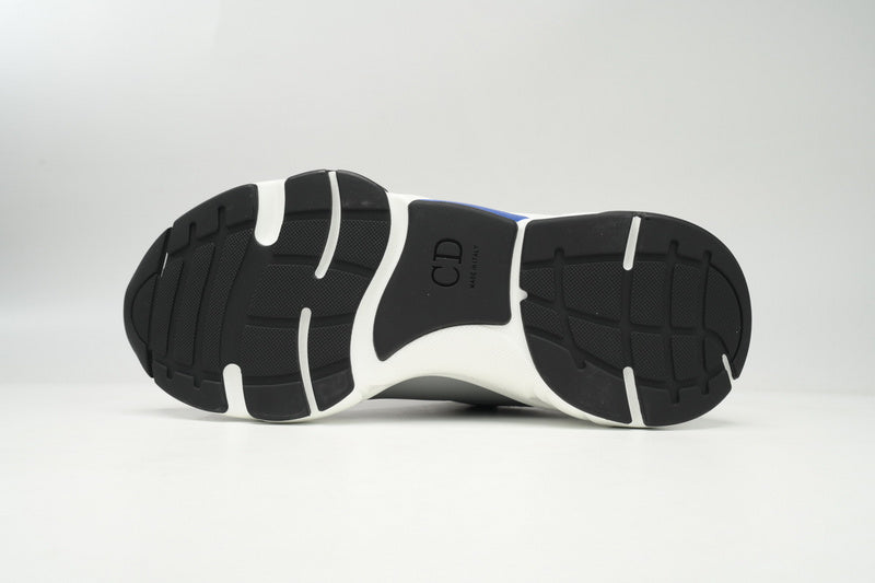 Dior White, Blue, & Black B22 Chunky Sneakers - Iconic Athletic Footwear