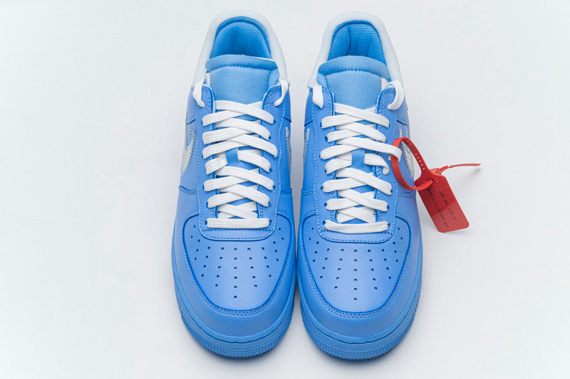 OFF-WHITE Nike Air Force 1 '07 Low MCA Edition Blue Sneakers