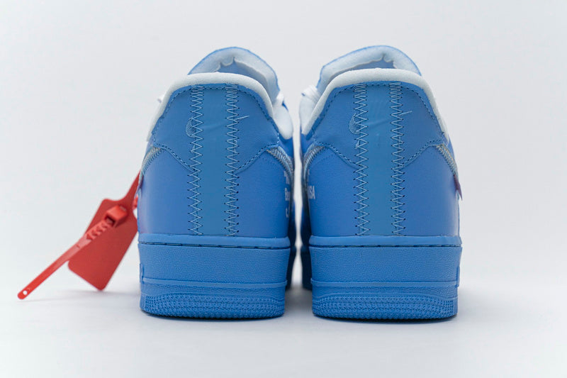 OFF-WHITE Nike Air Force 1 '07 Low MCA Edition Blue Sneakers