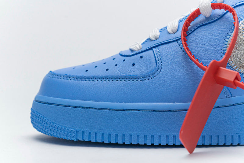 OFF-WHITE Nike Air Force 1 '07 Low MCA Edition Blue Sneakers