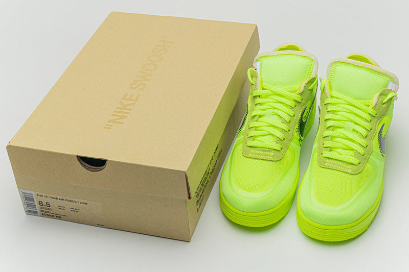 Exclusive OFF-WHITE x Air Force 1 Low Volt Sneakers - Iconic Style & Comfort