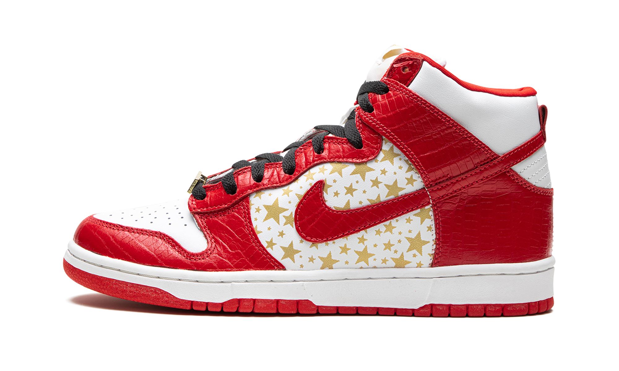 Nike SB Dunk High Pro Supreme Red Stars 2003 Iconic Skate Sneakers