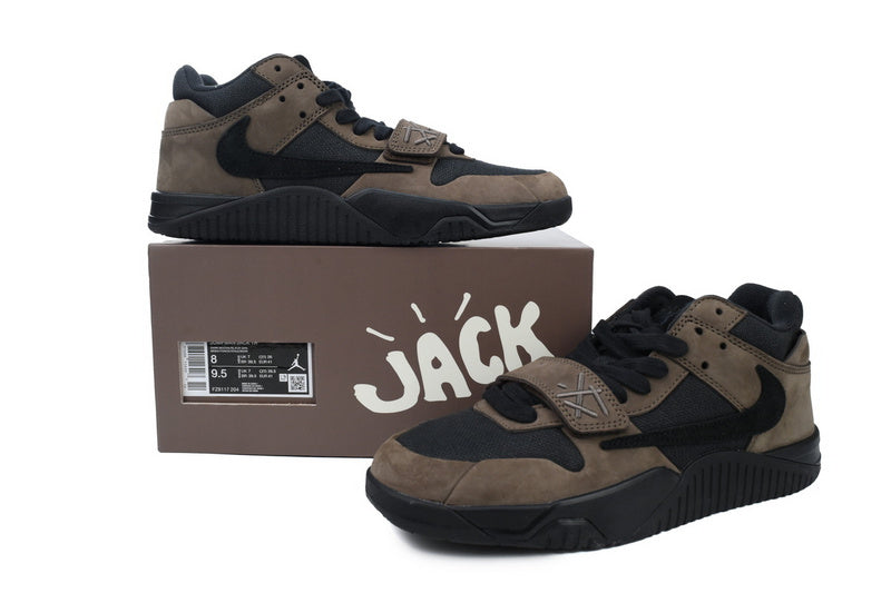 Travis Scott Jordan Jumpman Jack TR Dark Mocha – Premium Athletic Sneakers