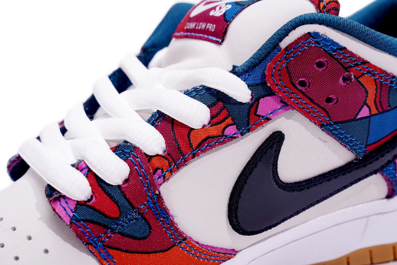 Parra x Nike SB Dunk Low Pro QS Abstract Art Skateboard Shoes