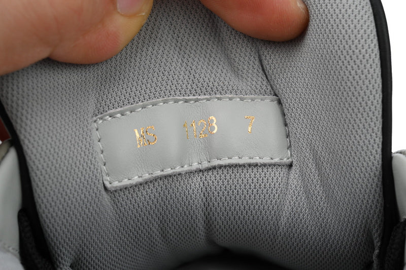 Louis Vuitton Trainer Grey Black Luxury Sneakers - Stylish Comfort Footwear