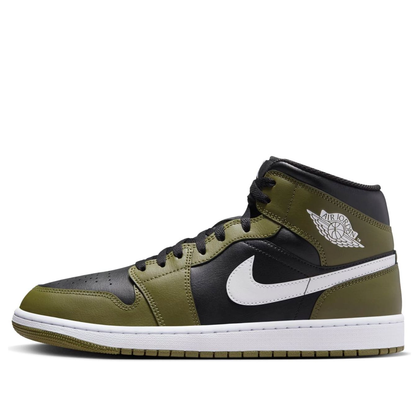 Air Jordan 1 Mid ‘Black Medium Olive’