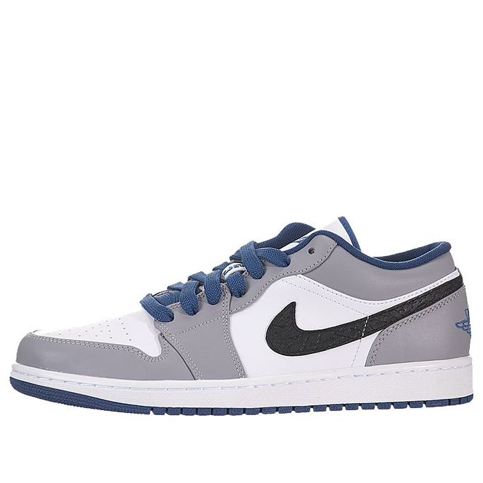 Air Jordan 1 Low ‘Cement True Blue’