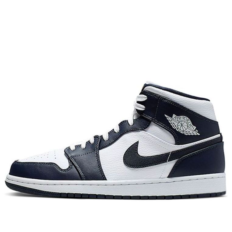 Air Jordan 1 Mid ‘Obsidian White’