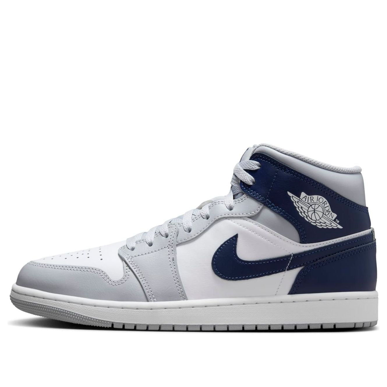 Air Jordan 1 Mid ‘Wolf Grey Midnight Navy’