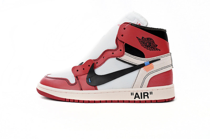 Exclusive OFF-WHITE x Air Jordan 1 High OG Chicago 10X Iconic Collector's Sneaker