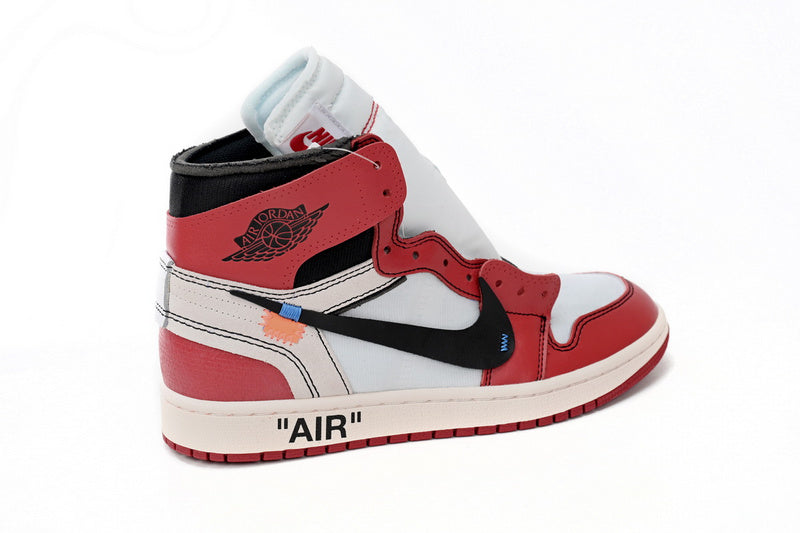Exclusive OFF-WHITE x Air Jordan 1 High OG Chicago 10X Iconic Collector's Sneaker