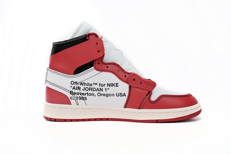 Exclusive OFF-WHITE x Air Jordan 1 High OG Chicago 10X Iconic Collector's Sneaker