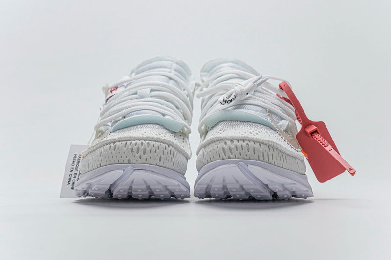 Iconic OFF-WHITE x Nike Air Presto White Sneakers: Lightweight, Stylish, Collaboration Shoes