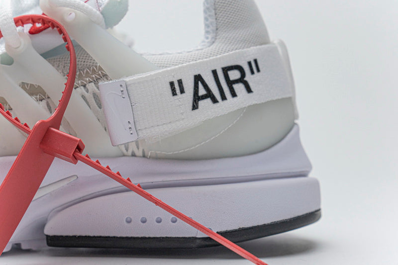 Iconic OFF-WHITE x Nike Air Presto White Sneakers: Lightweight, Stylish, Collaboration Shoes