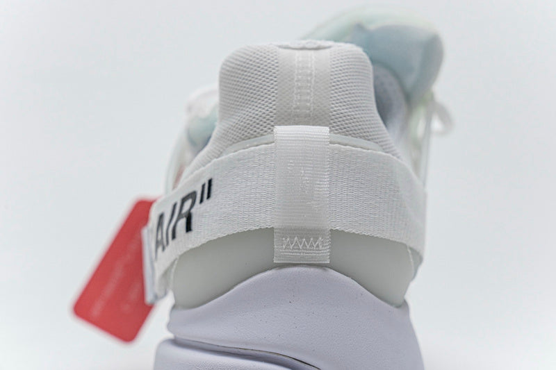 Iconic OFF-WHITE x Nike Air Presto White Sneakers: Lightweight, Stylish, Collaboration Shoes