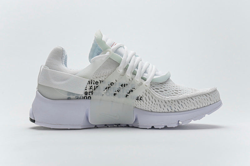 Iconic OFF-WHITE x Nike Air Presto White Sneakers: Lightweight, Stylish, Collaboration Shoes